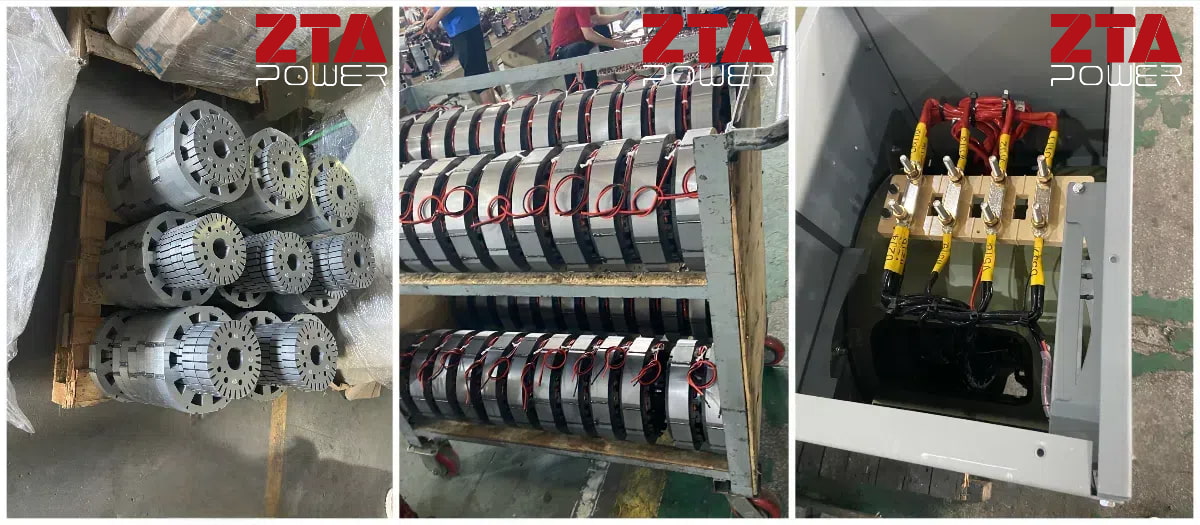 Alternator With Cooper Material 