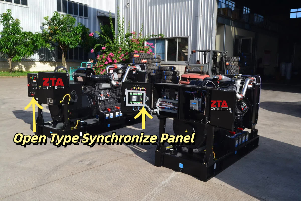 UK DSE 8610 Parallel Panel On Diesel Genset