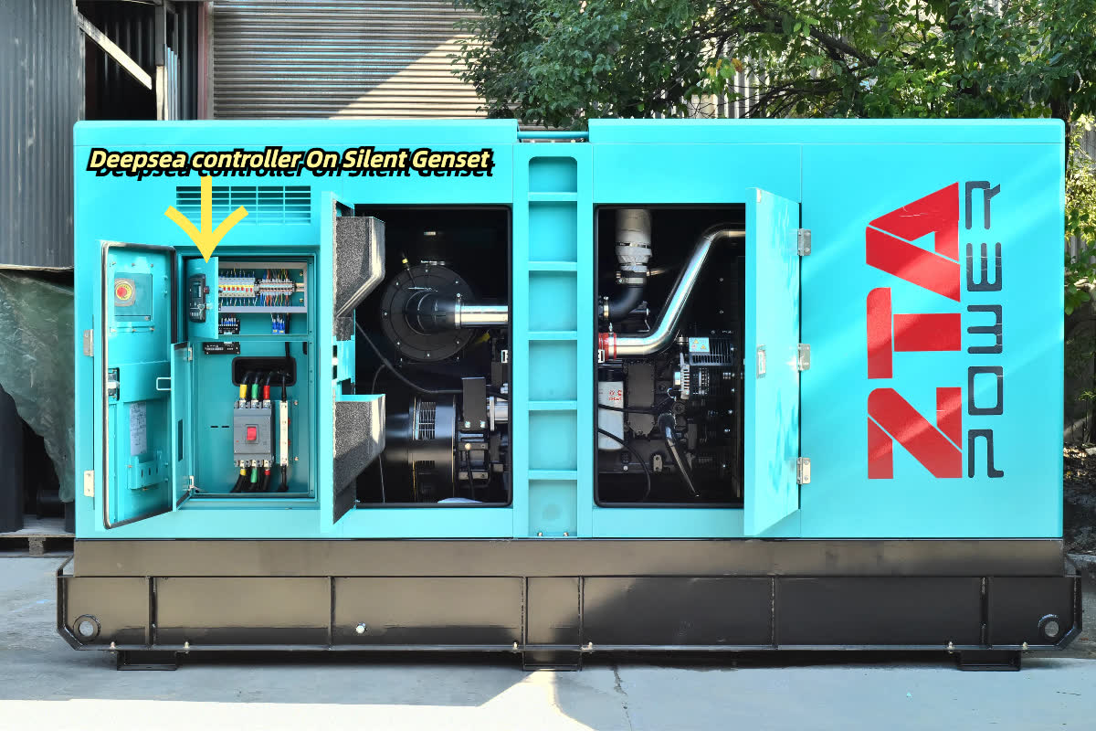 Deepsea 7320 On Silent Diesel Generator