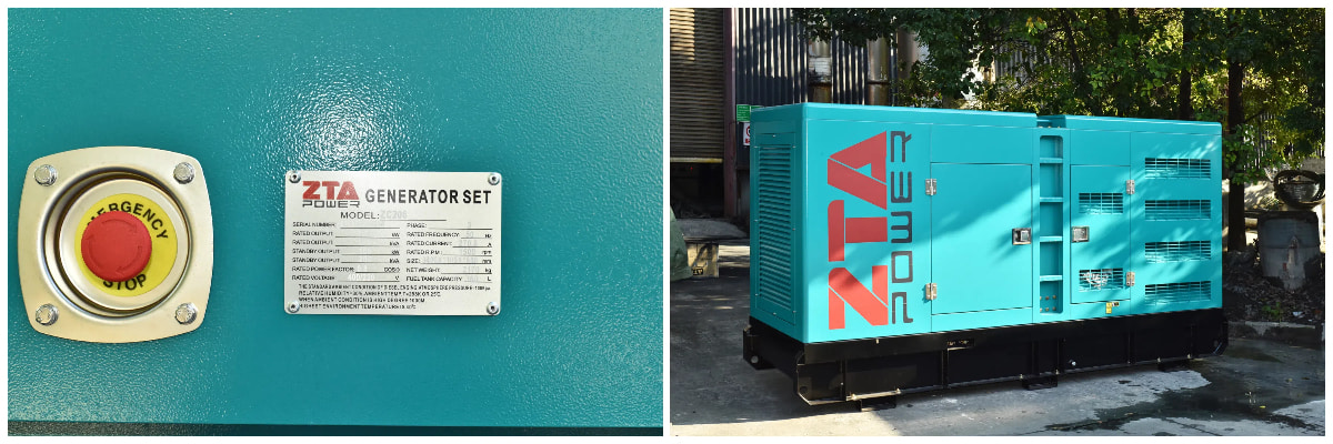 Silent 188kVA Diesel Generator