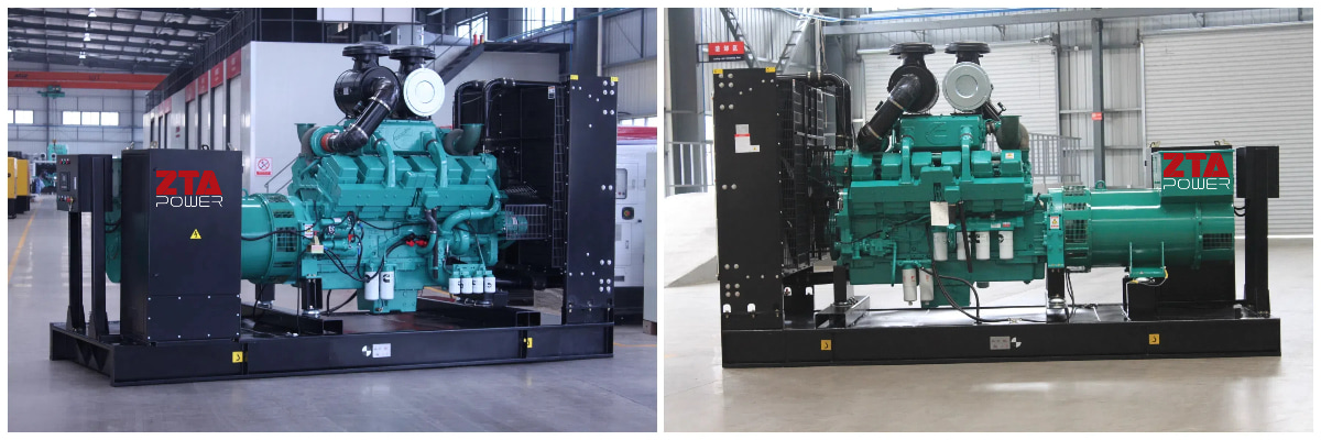 800kVA Cummins Open Generator 