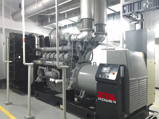Дизельный генератор ZTA Power 1250KVA с низким уровнем шума для отелей